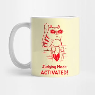 Judging mode activated Mug